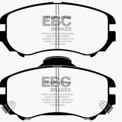 EBC 07-08 Hyundai Elantra 2.0 Ultimax2 Front Brake Pads