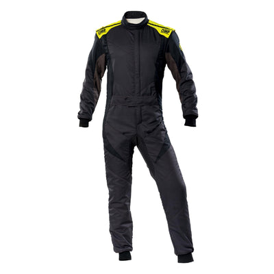 OMP First Evo Overall Anth/F Yellow - Size 58 (Fia 8856-2018)