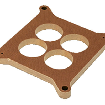 Moroso 4150/4160 Carburetor Spacer - 4 Hole Plenum - 1/2in - Phenolic