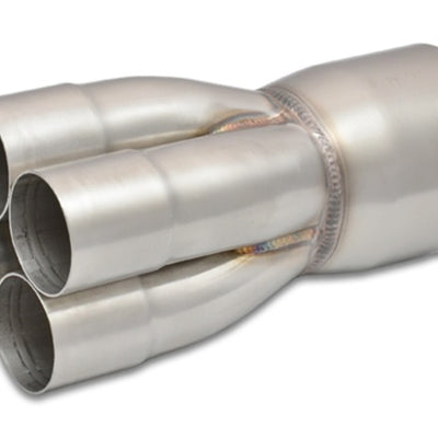 Vibrant 4-1 SS Merge Collectors (2in Inlet Slipover ID 3-1/2in Merge Outlet OD) - Sold Individually