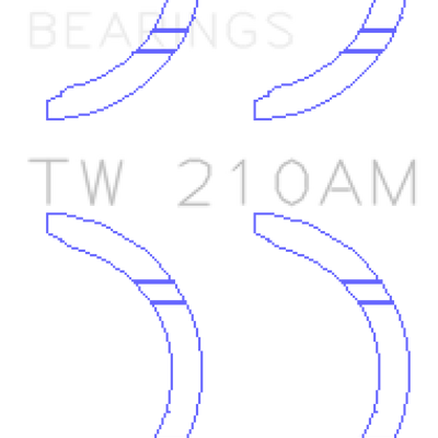 King Engine Bearings Toyota 5R/2M/4M/5ME/5MGE/7MGE/7MGTE Thrust Washer Set