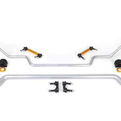Whiteline 09-17 Nissan GT-R (Premium) / 12-16 GT-R Black Edition Front and Rear Swaybar Kit