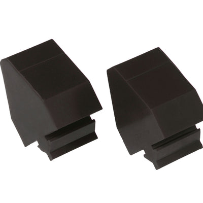 Prothane Universal Bump Stop Pull Through Style - Black