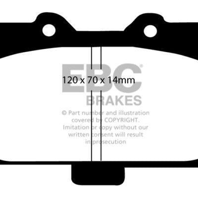 EBC brake Ultimax2 brake Pads