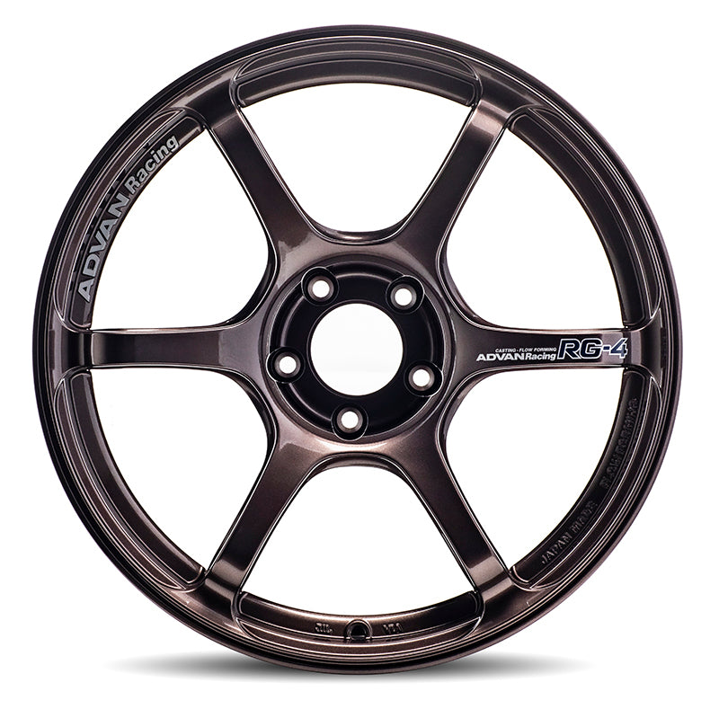 Advan RG-4 18x9 +35 5x114.3 Racing Copper Bronze Wheel