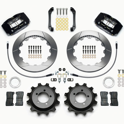 Wilwood Dynapro Radial Rear Kit 12.88in 2006-2007 Subaru WRX w/Lines