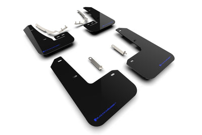 Rally Armor 22-25 VW MK8 Golf GTI/R Black UR Mud Flap w/Blue Logo