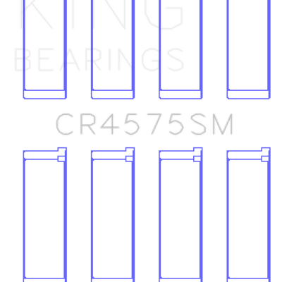 King Engine Bearings Hyundai i30 G4FC (Size +.50mm) Connecting Rod Bearing Set