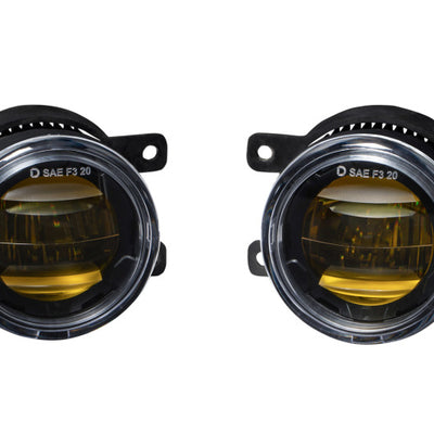 Diode Dynamics Elite Series Type A Fog Lamps - Yellow (Pair)
