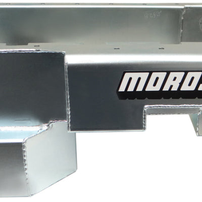 Moroso Ford 289-302 (w/Rear Sump & Billet End Seals) Power Pouch Wet Sump 7qt 9in Steel Oil Pan