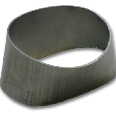 Vibrant 90mmx55mm Oval to 76mm Round Transition Adapter T304 SS for use with Part #1448 and #14480