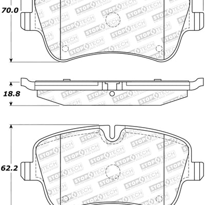StopTech Street Brake Pads