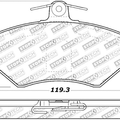 StopTech Street Touring Brake Pads