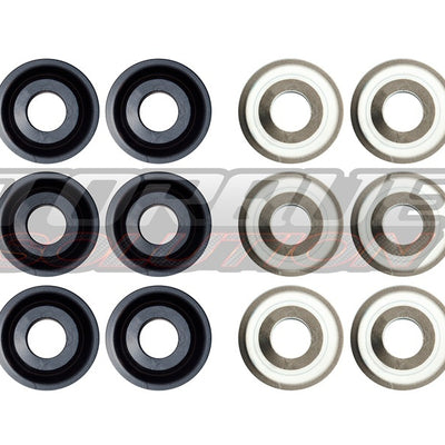 Torque Solution Solid Rear Subframe Bushings: Porsche 911 996/997 ALL