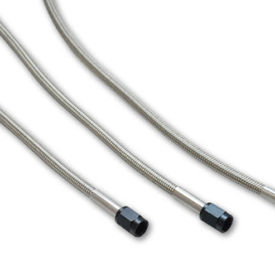 Vibrant Univ Oil Feed Kit 2ft Teflon lined S.S. hose with two -4AN female fittings preassembled