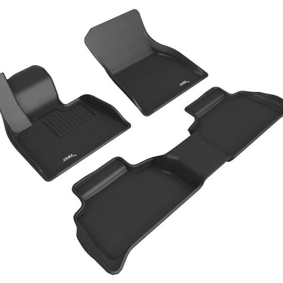 3D MAXpider 20-24 BMW X6 (G06) Kagu Floor Mat- Black R1 R2