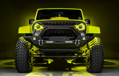 ORACLE Lighting 0718 Jeep Wrangler JK Oculus 7in ColorSHIFT Bi-LED Projector Headlights