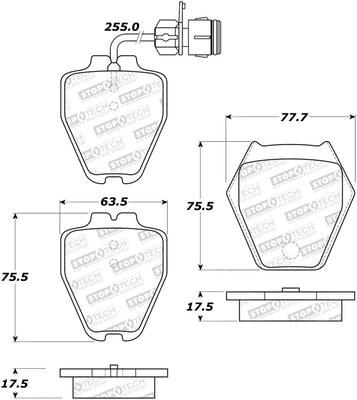 StopTech Street Brake Pads