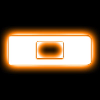 ORACLE Lighting Universal Illuminated LED Letter Badges - Matte Wht Surface Finish - D