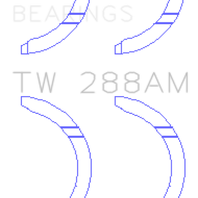 King Engine Bearings Toyota 2UZ Thrust Washer Set