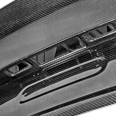 Seibon 12-13 BMW F30 CSL Style Carbon Fiber Trunk - Shaved
