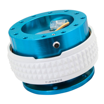 NRG Quick Release Kit - Pyramid Edition - New Blue Body / Glow In The Dark Pyramid Ring