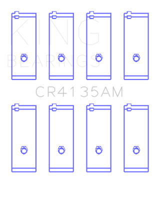 King Engine Bearings 85-01 Toyota 5SFE L4 DOHC 16 Valves (Size +0.25) Rod Bearing Set