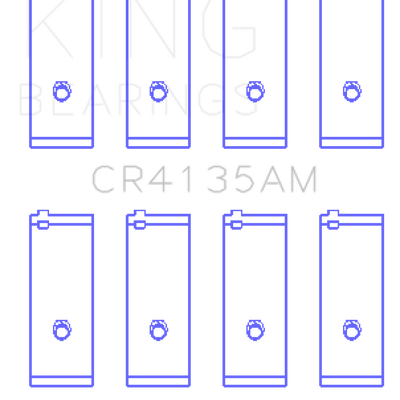 King Engine Bearings 85-01 Toyota 5SFE L4 DOHC 16 Valves (Size +0.25) Rod Bearing Set