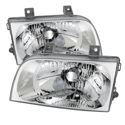 xTune Kia Sportage 98-02 Crystal Headlights Chrome HD-JH-KIASP98-C