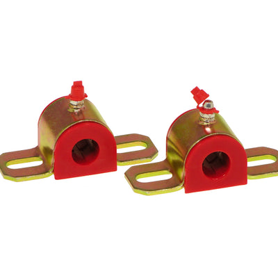 Prothane Universal Greasable Sway Bar Bushings - 17MM - Type A Bracket - Red