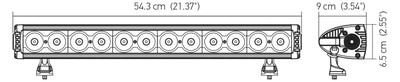 Hella Value Fit Design 12in LED Light Bar - Combo Beam