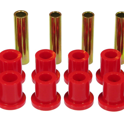 Prothane 73-79 Ford F100/150 4wd Rear Spring & Shackle Bushings - Red