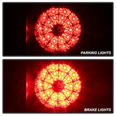 Spyder Toyota Tundra 07-13 LED Tail lights Black Smoke ALT-YD-TTU07-LED-BSM