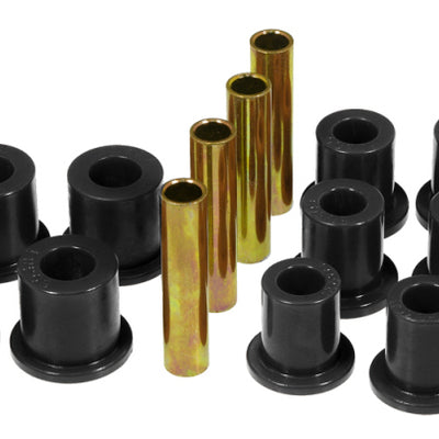 Prothane 77-79 Ford F250 4wd Front Spring & Shackle Bushings - Black
