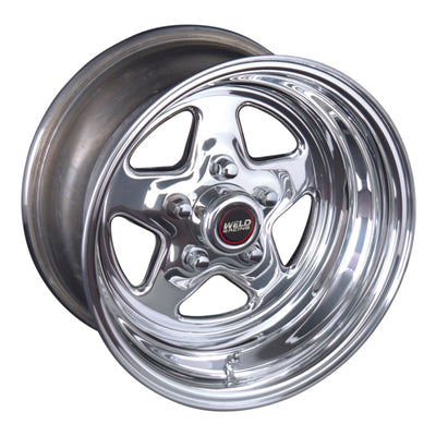 Weld ProStar 15x4 / 5x4.5 BP / 1.875in. BS Polished Wheel - Non-Beadlock