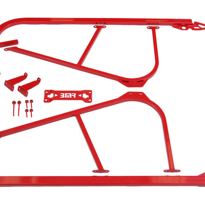BMR 08-17 Challenger Bolt-On Subframe Connectors - Red