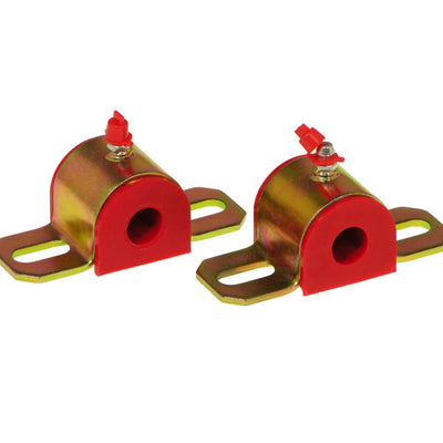 Prothane Universal Greasable Sway Bar Bushings - 9/16in - Type A Bracket - Red