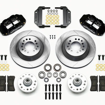 Wilwood Narrow Superlite 6R Front Hub & 1PC Rtr Kit 12.88in Magnum Force Drop Spindle