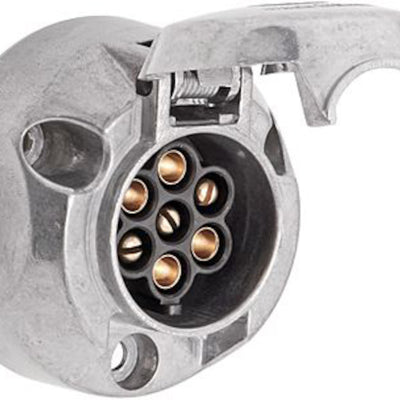 Hella Socket 7Pole Metal Iso 1724