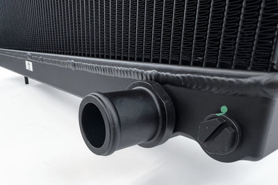 CSF R32 Nissan Skyline GT-R / GT-S Full Billet Aluminum High-Performance Radiator - Black Finish