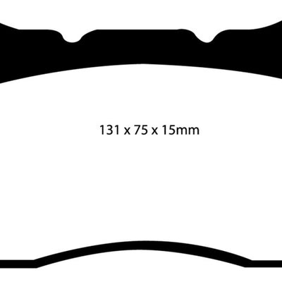 EBC 17-21 Honda Civic Type-R (FK8) Bluestuff Front Brake Pads