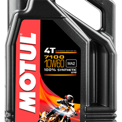 Motul 4L 7100 4-Stroke Engine Oil 10W60 4T