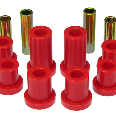 Prothane 07-14 Chevy Silverado 2/4wd Upper/Lower Front Control Arm Bushings - Red