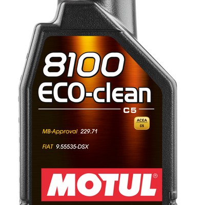 Motul 1L Synthetic Engine Oil 8100 Eco-Clean 0W20