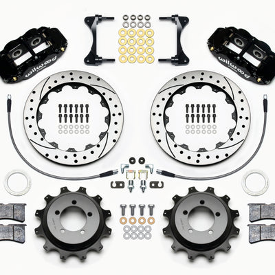 Wilwood Narrow Superlite 4R Rear Kit 12.88in Drilled 99-05 WRX / 99-07 Impreza