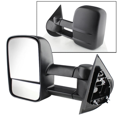xTune Chevy Silverado 07-12 Manual Extendable Manual Adjust Mirror Left MIR-CSIL07-MA-L