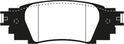 EBC 2016+ Lexus Rx350 3.5L Ultimax2 Rear Brake Pads