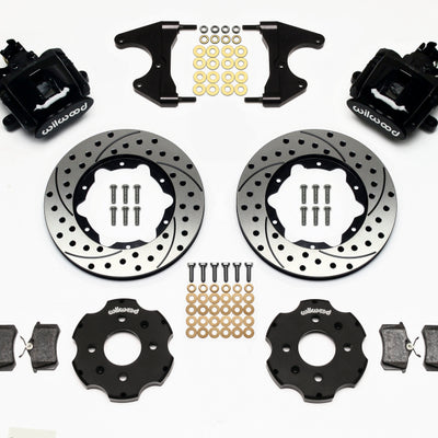 Wilwood Combination Parking Brake Rear Kit 11.00in Drilled Civic / Integra Drum 2.46 Hub Offset