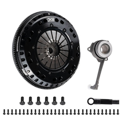 DKM Clutch 99-03 Audi A3 S3 Quattro MS Organic Twin Disc Clutch Kit w/Flywheel (660 ft/lbs Torque)