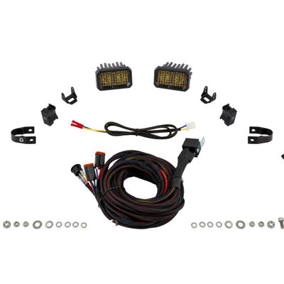 Diode Dynamics Stage Series 1 In Roll Bar Chase Light Kit SSC2 Pro - Yellow (Pair)